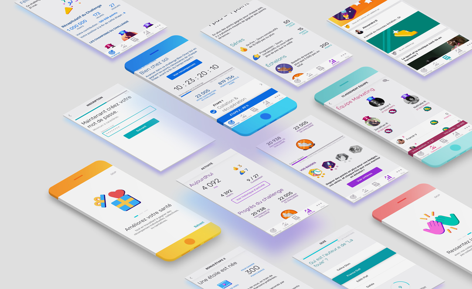 Screen overview